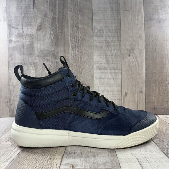 Vans UltraRange MTE Men's 1 Outdoor Sneakers Trail Waterproof High Top Navy Blue - Picture 7 of 14